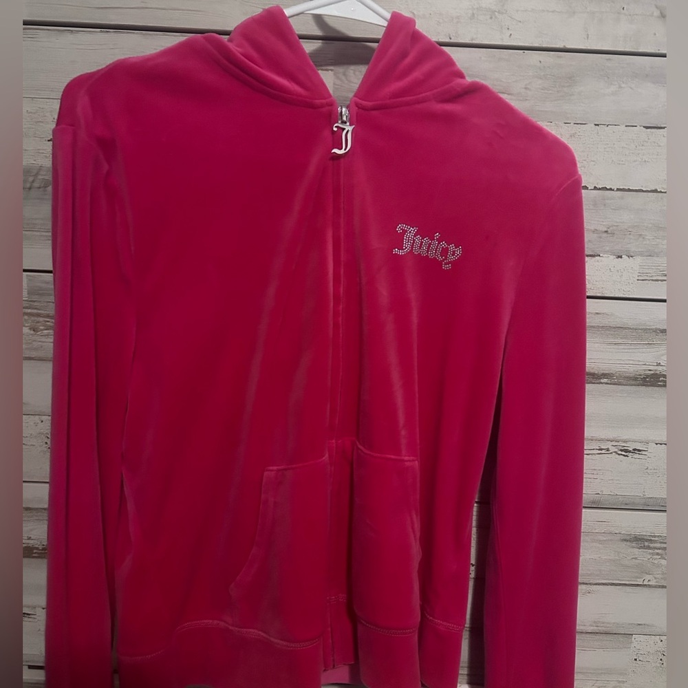 Juicy Couture Pink Velour Hoodie